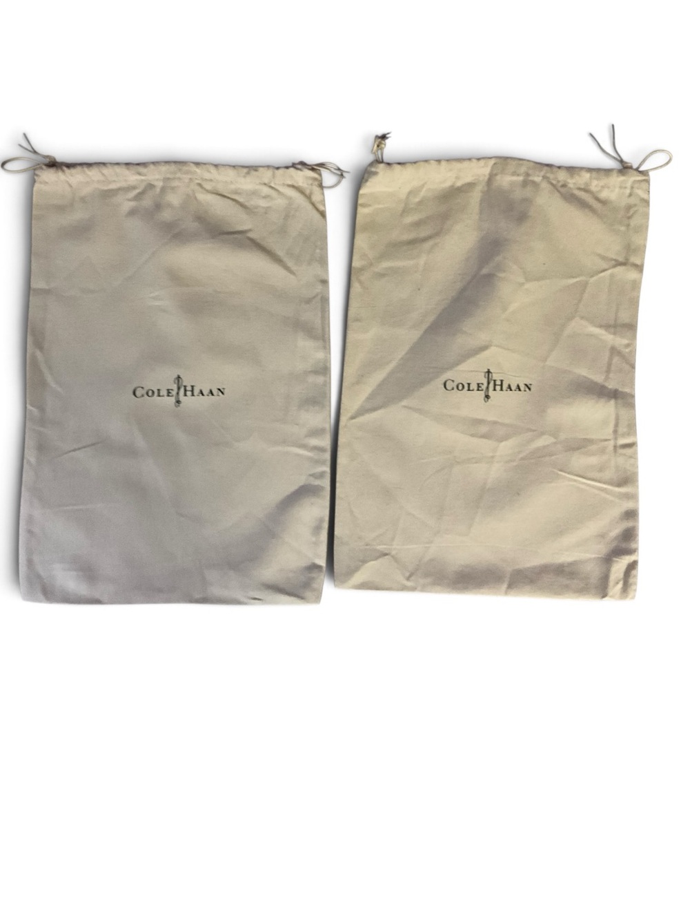 Cole Haan Shoe Dust Covers Fabric Set of Two